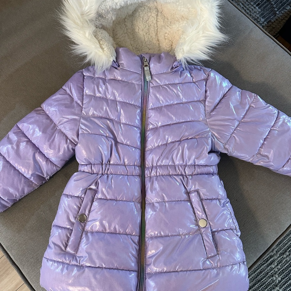 Girl's Favorite Lilac Puffer Jacket